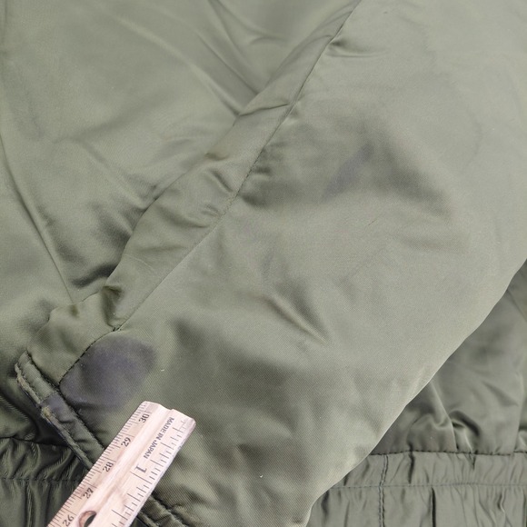 50s Horace Small TUFFY JAC Nylon Jacket 40R Waterbury Brass Buttons USA Green - Picture 6 of 13